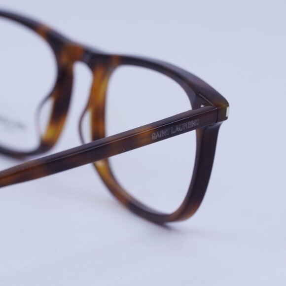 🕶️ New Saint Laurent SL670 002 Eyeglasses - Havana Frame 54mm - Picture 11 of 12